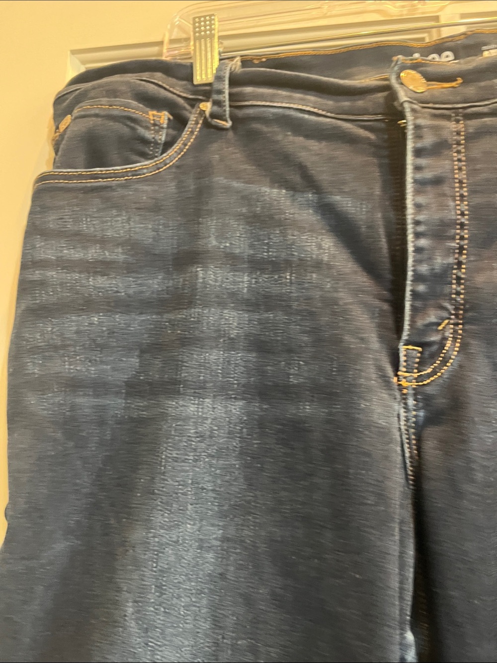 Lee Dark Wash Flare Jeans - Picture 2 of 8